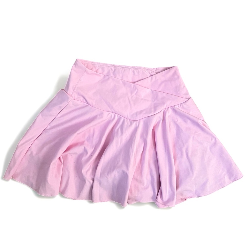 Pink tennis skirt